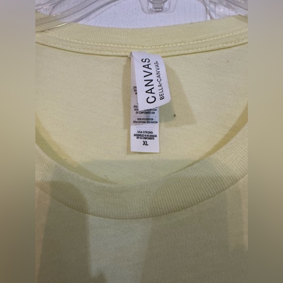 Bella + Canvas Southwest Graphic Design XL T-Shirt Yellow Cactus Retro - Picture 3 of 11